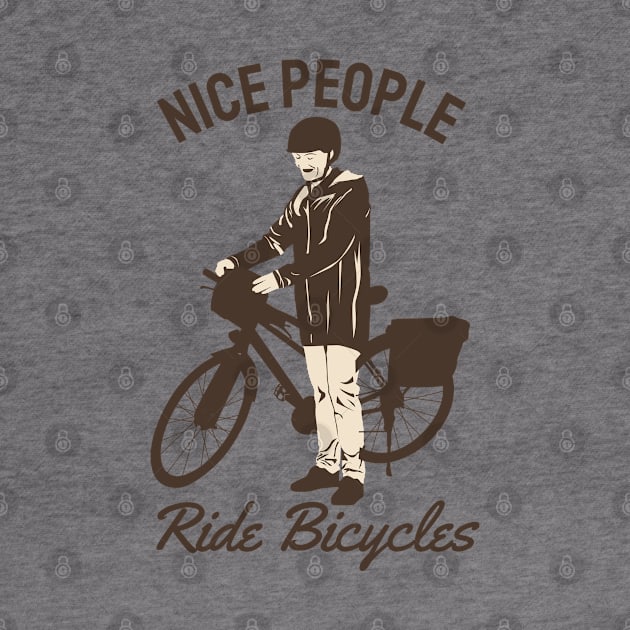 nice people ride bicycles by busines_night